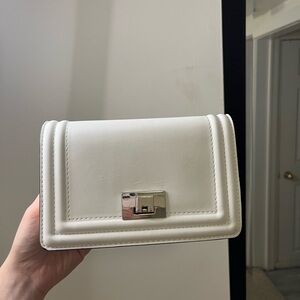 White Stradivarius cross body bag